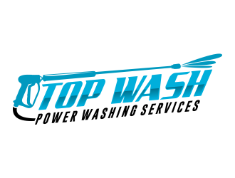 Top Wash | Power Washing Services logo design by andriandesain