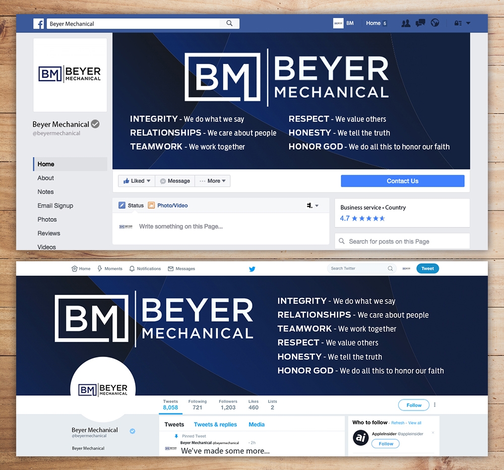 BM  logo design by KHAI