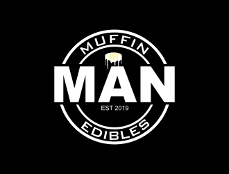 Muffin Man Edibles  logo design by naldart