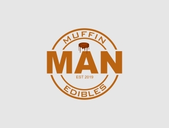 Muffin Man Edibles  logo design by naldart