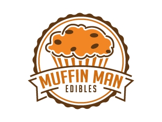 Muffin Man Edibles  logo design by jaize