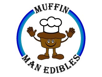 Muffin Man Edibles  logo design by bulatITA