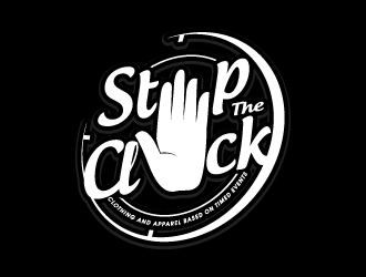 Stop The Clock logo design by Aelius