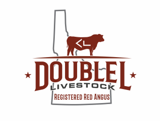 Double L Livestock logo design by agus