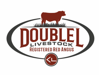 Double L Livestock logo design by agus