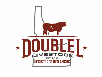 Double L Livestock logo design by agus