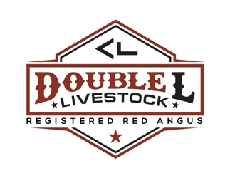 Double L Livestock logo design by MAXR