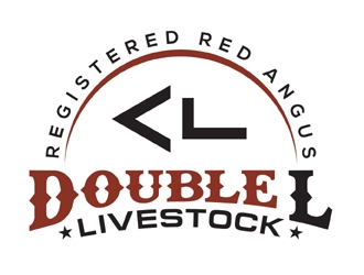 Double L Livestock logo design by MAXR
