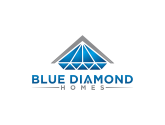 Blue Diamond Homes logo design by Shina