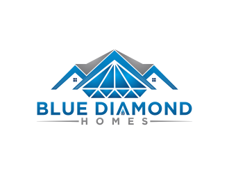 Blue Diamond Homes logo design by Shina