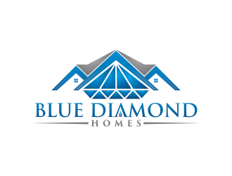 Blue Diamond Homes logo design by Shina