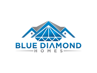 Blue Diamond Homes logo design by Shina
