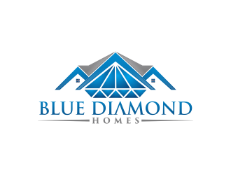 Blue Diamond Homes logo design by Shina
