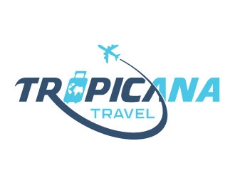 tropicana travel logo design by REDCROW