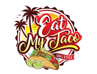 Eat My Taco logo design by MAXR