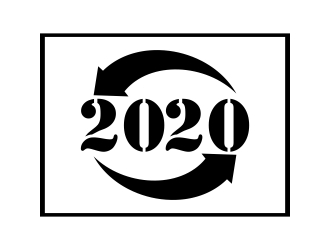 2020 / twenty twenty logo design by naldart