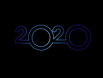 2020 / twenty twenty logo design by PMG