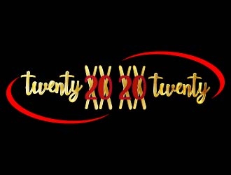 2020 / twenty twenty logo design by bulatITA