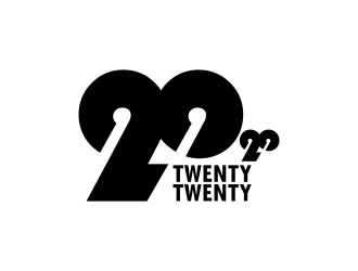 2020 / twenty twenty logo design by gcreatives