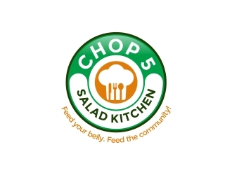 CHOP5 Salad Kitchen logo design by naldart