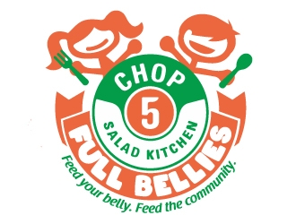 CHOP5 Salad Kitchen logo design by jaize