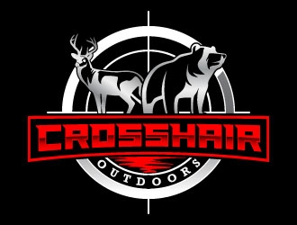 Crosshair Outdoors logo design by daywalker