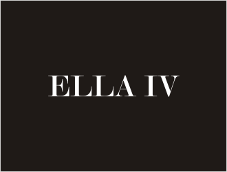 ELLA IV logo design by bunda_shaquilla