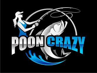 Poon Crazy logo design by haze