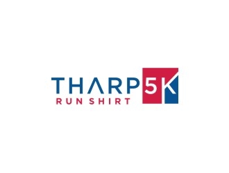 Tharp 5K Run Shirt logo design by bricton