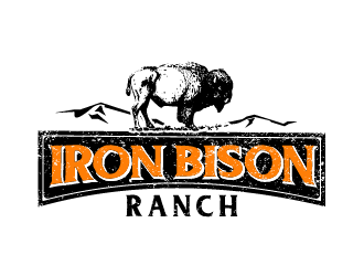 Iron Bison Ranch logo design by IanGAB