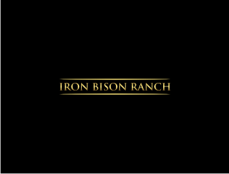 Iron Bison Ranch logo design by Barkah