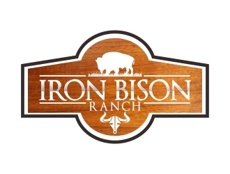 Iron Bison Ranch logo design by d_OConnor