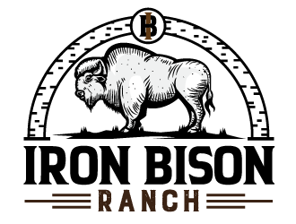 Iron Bison Ranch logo design by scriotx