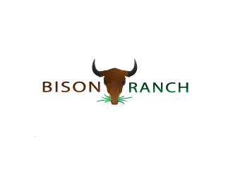 Iron Bison Ranch logo design by RioRinochi