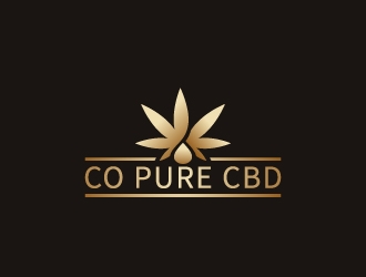 CO PURE CBD logo design by Anizonestudio
