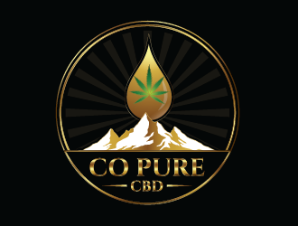 CO PURE CBD logo design by ShadowL