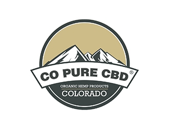 CO PURE CBD logo design by marshall