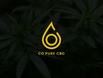 CO PURE CBD logo design by GrafixDragon