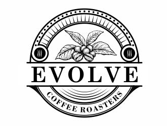 Evolve Coffee Roasters logo design by madjuberkarya