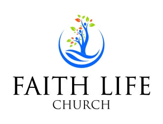 faith life church logo design by jetzu