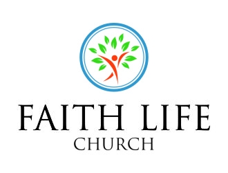 faith life church logo design by jetzu