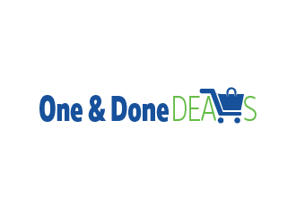 One & Done Deals logo design by Bl_lue