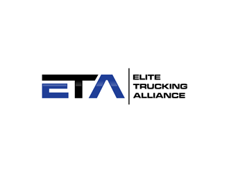 Elite Trucking Alliance (ETA) logo design by alby
