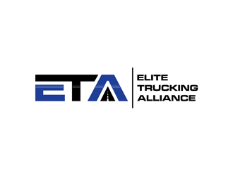 Elite Trucking Alliance (ETA) logo design by alby