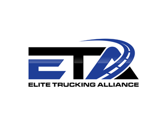 Elite Trucking Alliance (ETA) logo design by alby