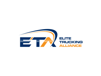 Elite Trucking Alliance (ETA) logo design by ammad