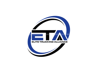 Elite Trucking Alliance (ETA) logo design by alby