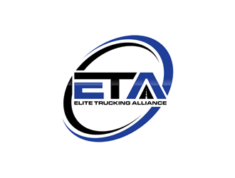 Elite Trucking Alliance (ETA) logo design by alby
