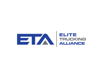 Elite Trucking Alliance (ETA) logo design by ammad