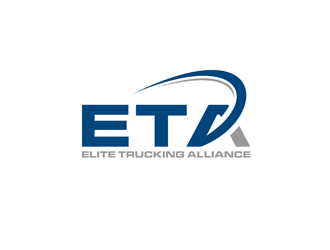 Elite Trucking Alliance (ETA) logo design by bomie